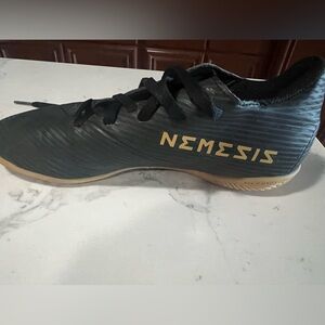 Boys Adidas Nemeziz indoor soccer shoes. Only worn a few times. Size 3.5 (kids).
